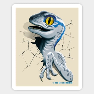 Jurassic World - Baby Blue Raptor Magnet